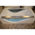 American Standard One Person Tempered Glass Sides Japanese Bathtub Freestanding